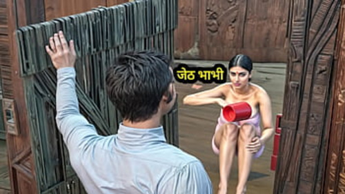 साली और देवर संयुक्त रूप से इस भारतीय वयस्क कार्टून में एक बस्टी और कर्वी महिला को संतुष्ट करते हैं